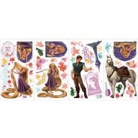 Tangled Peel & Stick Wall Decals (Rapunzel, Maximus, Eugene)