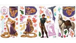 Tangled Peel & Stick Wall Decals (Rapunzel, Maximus, Eugene)