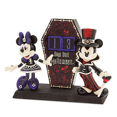 Mickey and Minnie Mouse Countdown to Halloween Decoration