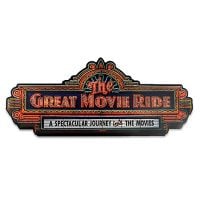 The Great Movie Ride Wall Sign