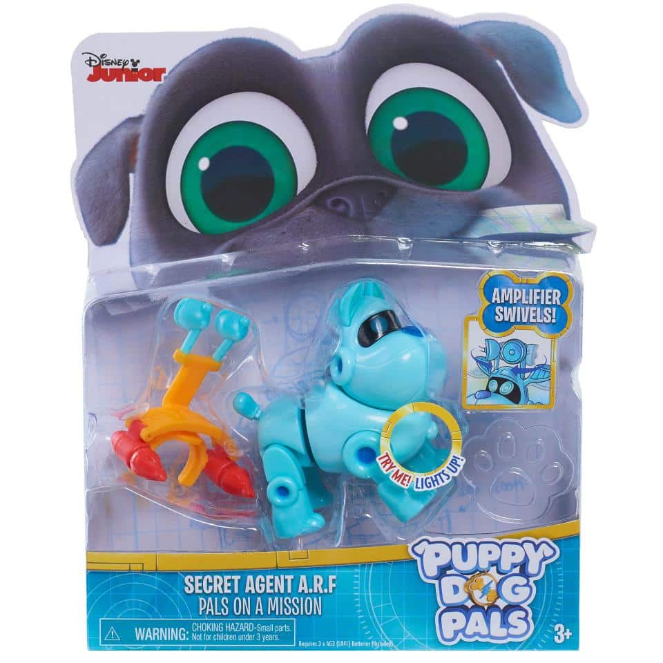 Puppy Dog Light-Up Pals On a Mission Secret Agent ARF Figure