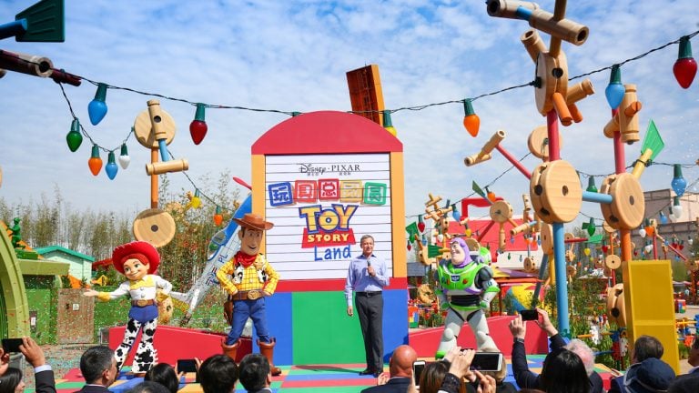 is toy story land in disneyland