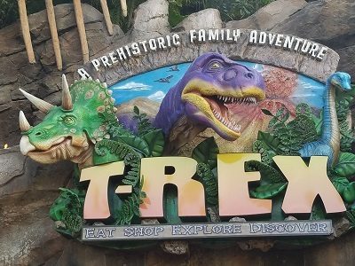 T-Rex restaurant disney springs disney world