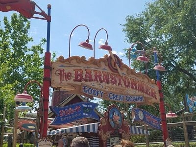 The Barnstormer disney world