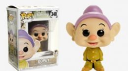 Disney Snow White And The Seven Dwarfs Dopey Vinyl Figure Funko Pop!