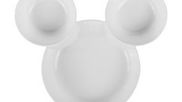 Mickey Mouse Chip and Dip Serving Tray - White