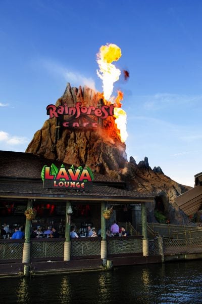 Rainforest Cafe – Lava Lounge (Disney Springs)