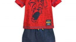 Tramp T-Shirt and Shorts Set for Boys - Disney Furrytale friends