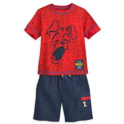 Tramp T-Shirt and Shorts Set for Boys – Disney Furrytale Friends