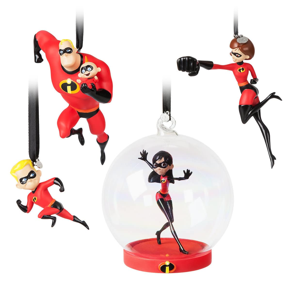 Incredibles 2 Christmas Ornament Set