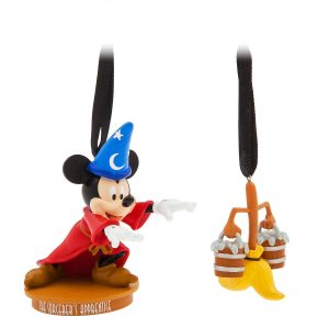 Mickey Mouse The Sorcerer's Apprentice Christmas Ornament Set