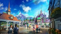 Tokyo DisneySea Frozen land