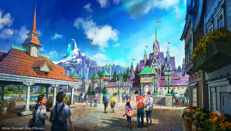 Tokyo DisneySea Frozen land