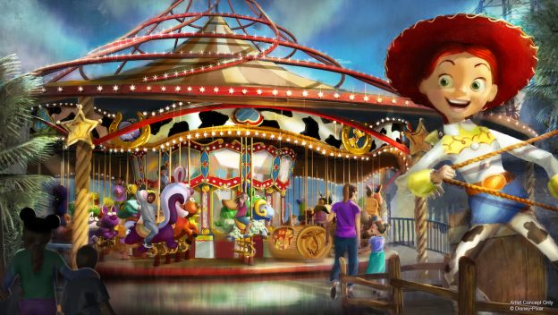 Jessie’s Critter Carousel (Disney California Adventure) pixar pier