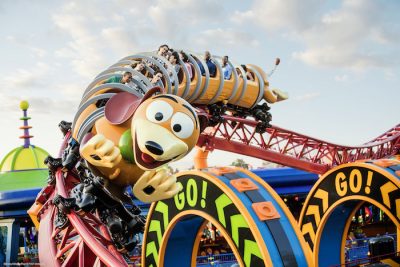 Slinky Dog Dash Roller Coaster (Disney World Ride)