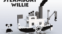 Steamboat Willie LEGO Set