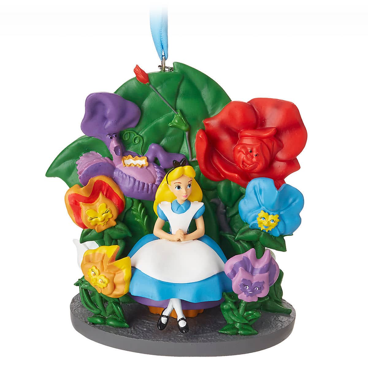 Alice in Wonderland Sketchbook Christmas Ornament