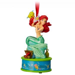 Ariel Singing Sketchbook Christmas Ornament | The Little Mermaid