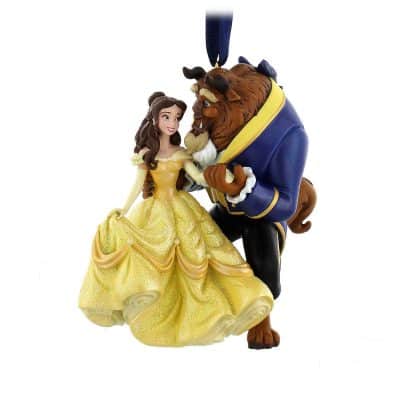 Beauty and the Beast Christmas Ornament