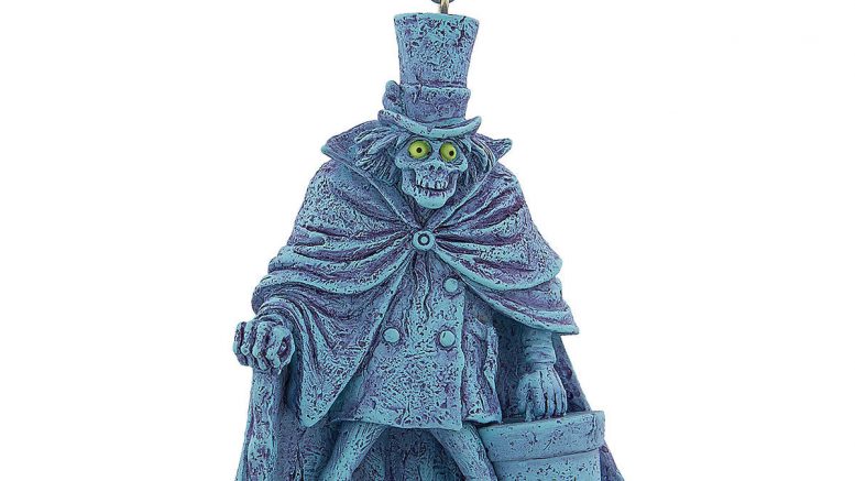 Hatbox Ghost Christmas Ornament the haunted mansion