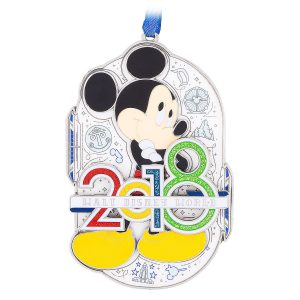 Mickey Mouse Metal Christmas Ornament 2018