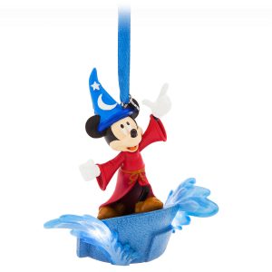 Sorcerer Mickey Mouse Sketchbook Christmas Ornament