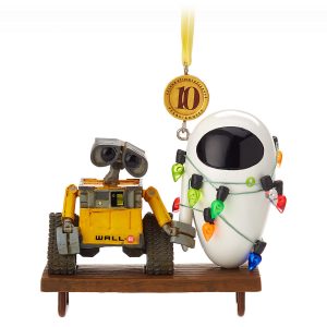 WALL-E and EVE Sketchbook Christmas Ornament