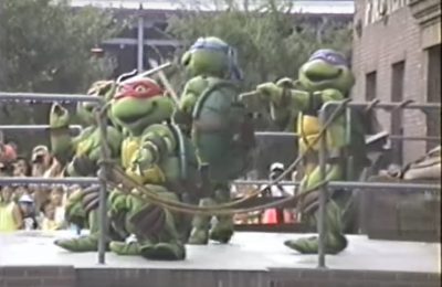Teenage Mutant Ninja Turtles – Extinct Disney World Show