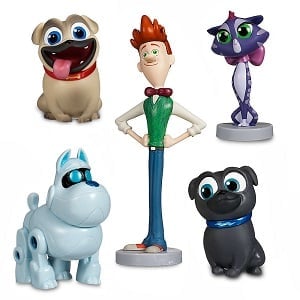 disney junior puppy dog pals 6 figure play set