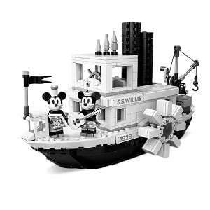 Steamboat Willie LEGO Disney Set
