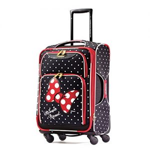 American Tourister 21 Inch, Minnie Mouse Red Bow Luggage