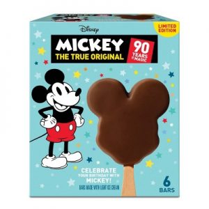 Mickey Mouse Ice Cream Bars | Disney Home Foods