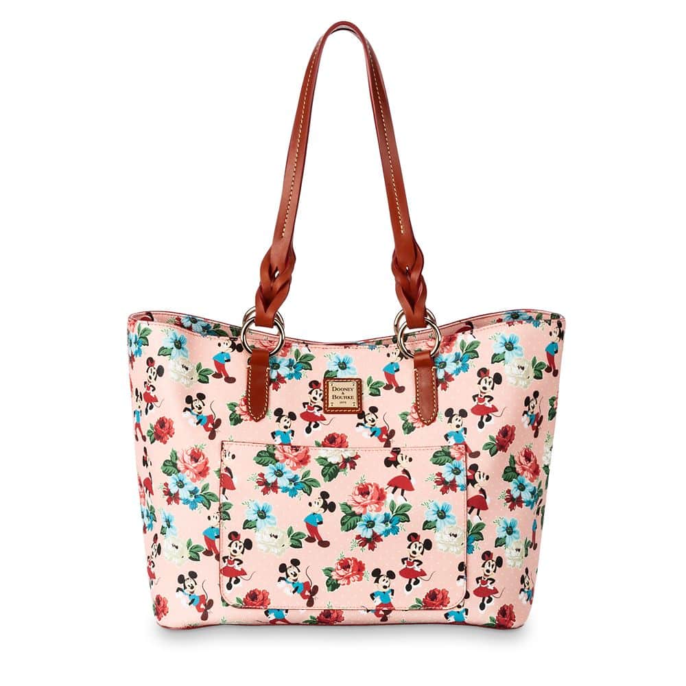 Mickey and Minnie Mouse Floral Tote by Dooney & Bourke