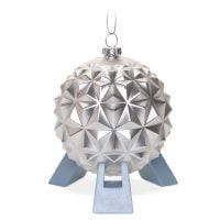 Spaceship Earth Glass Ornament