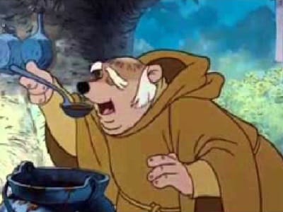 Friar Tuck robin hood disney