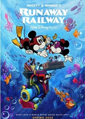 Mickey & Minnie’s Runaway Railway (Disney World Ride)