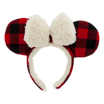 Minnie Mouse Plaid Holiday Ears | Disney Christmas