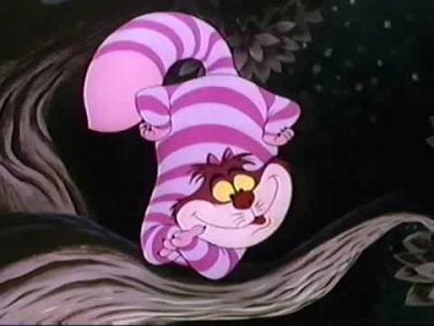 cheshire cat alice in wonderland disney