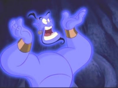 genie aladdin animated