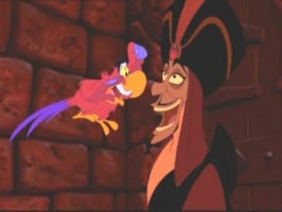 iago jafar aladdin animated