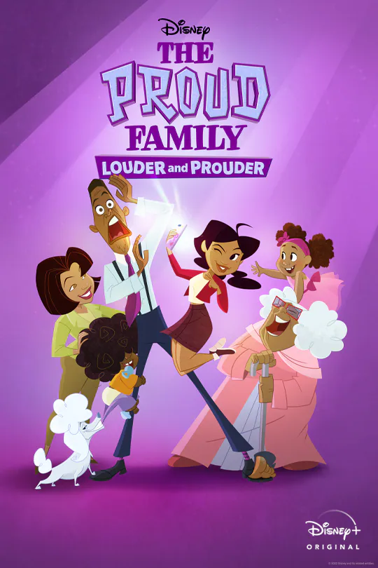 The Proud Family Louder and Prouder disney plus