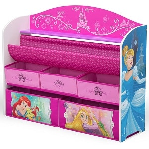 Disney Princess Deluxe Book & Toy Organizer