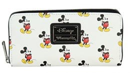 Loungefly Classic Mickey All Over Zip Wallet