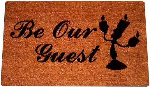 Lumiere Be Our Guest Welcome Doormat