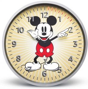 Mickey Mouse Echo Wall Clock