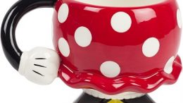 Minnie Mouse Red Ceramic Drinking Mug with Arm