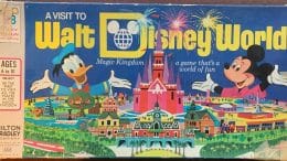 A Visit to Walt Disney World Board Game - 1972