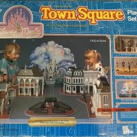 Disney Magic Town Square Play Set - 1988