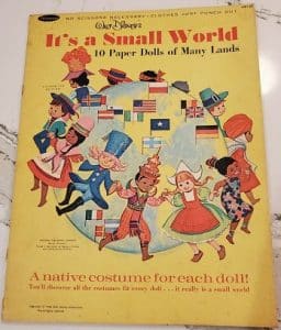 It's a Small World Paper Dolls - 1966