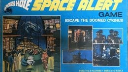 The Black Hole Space Alert Board Game - 1979